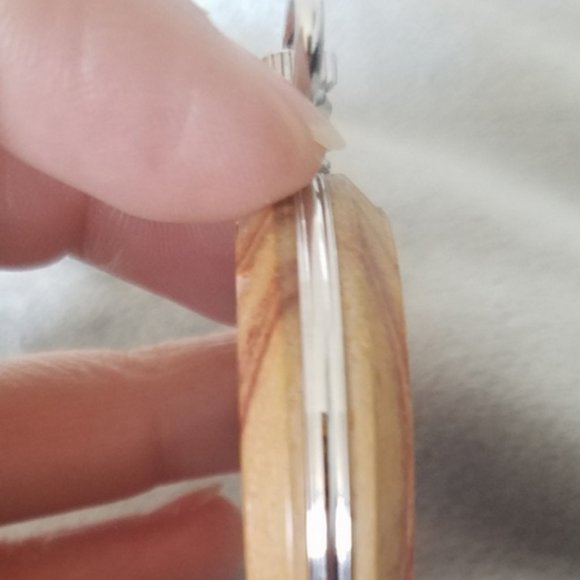 Vintage Luc Humbert Bois de Rose Pocketwatch - Picture 3 of 4